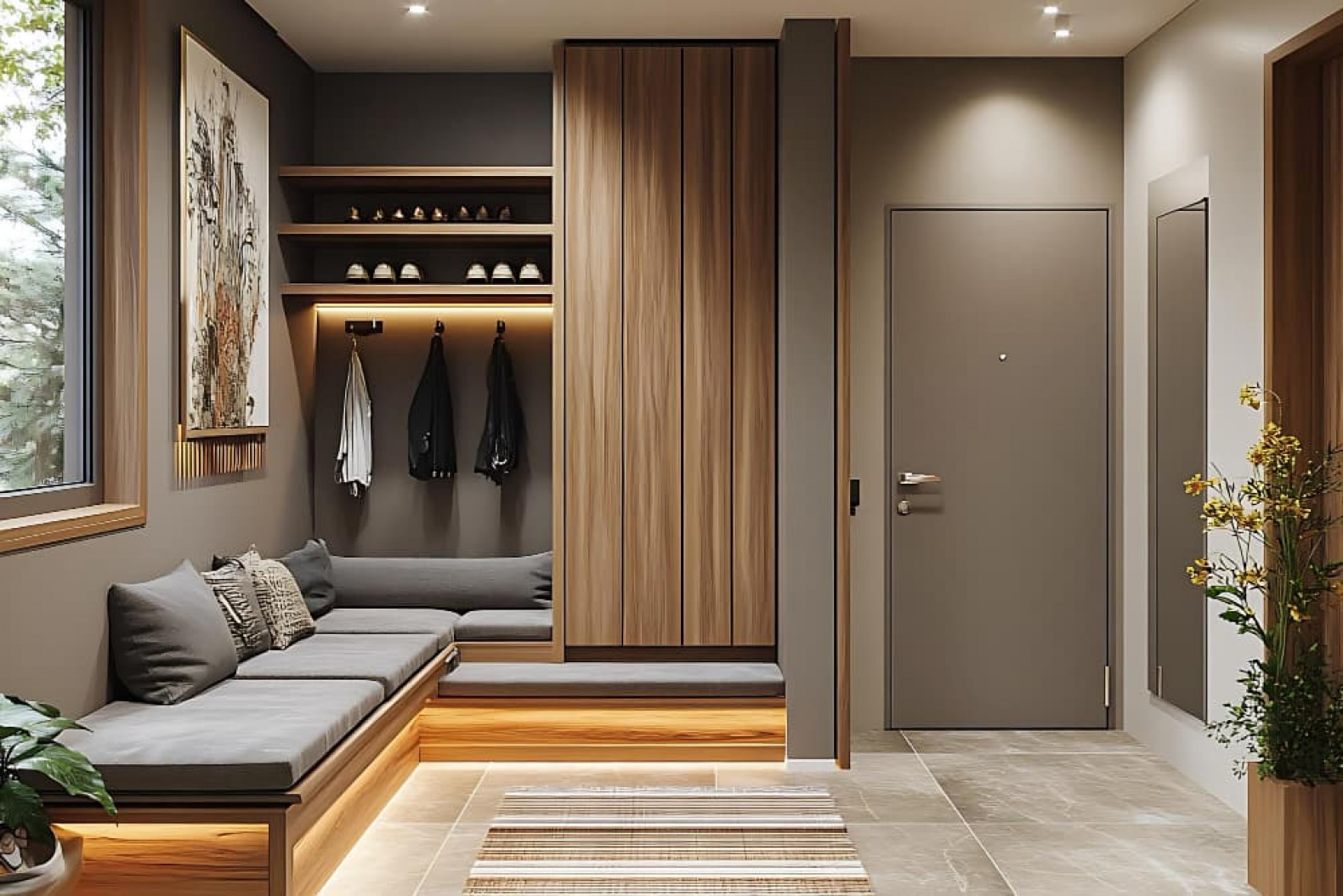 Дизайн прихожей: как обустроить входную зону